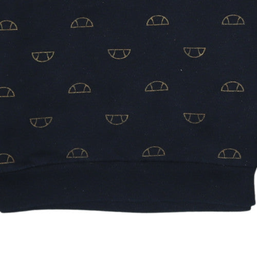 Womens UK Size 14 ellesse Black Pullover Sweatshirt