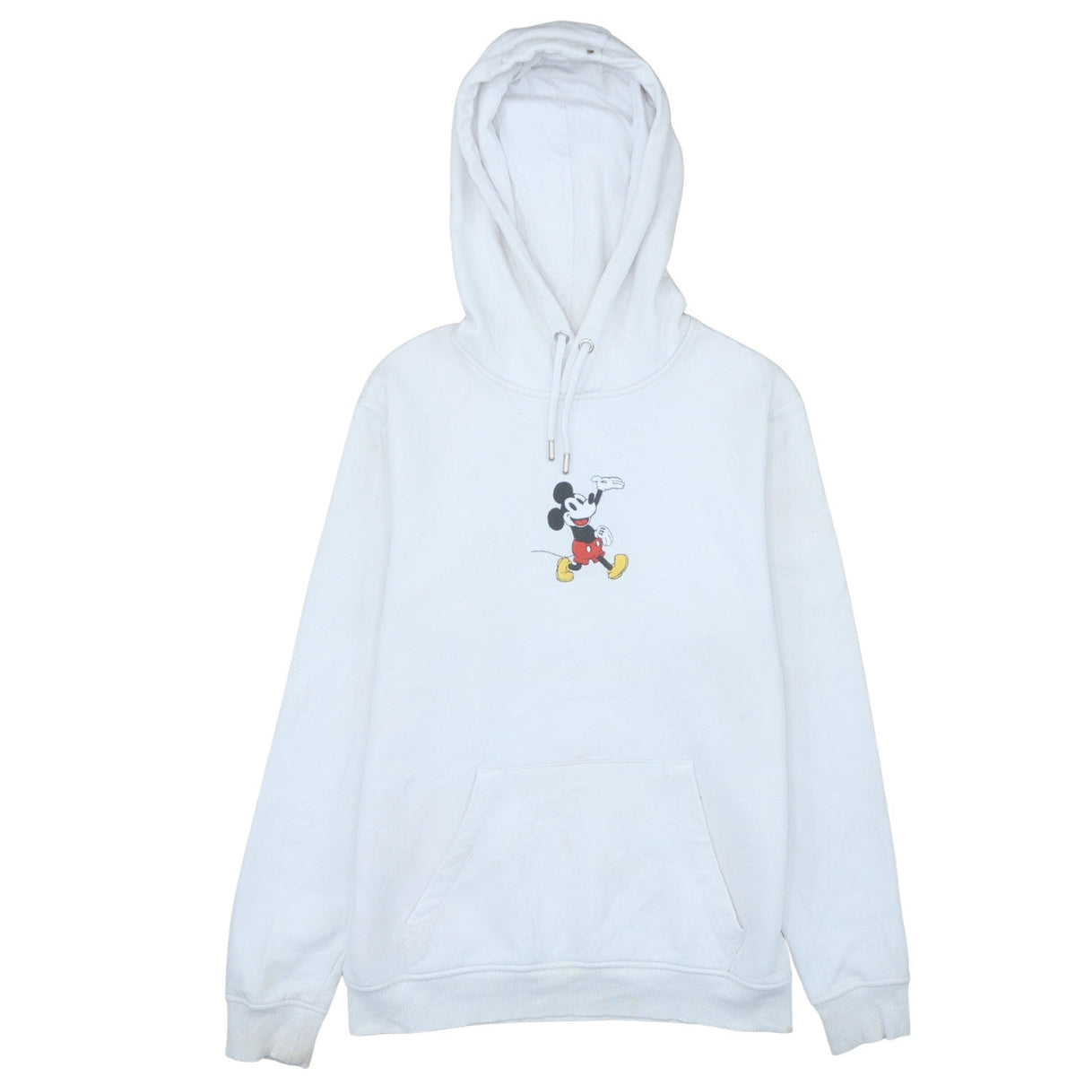 Womens UK Size M Disney White Pullover Hoodie