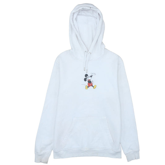 Womens UK Size M Disney White Pullover Hoodie