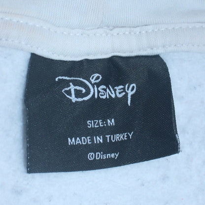 Womens UK Size M Disney White Pullover Hoodie