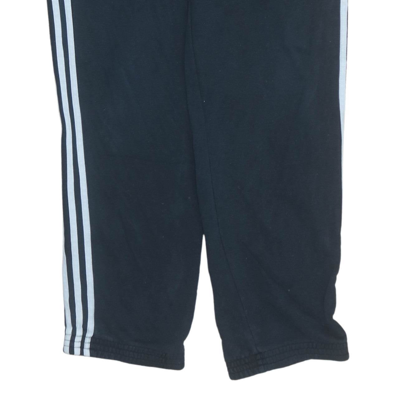 Mens UK Size S adidas Regular Fit Track Pants Black Trousers