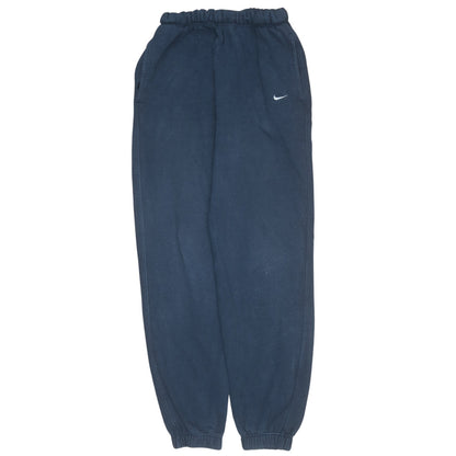 Mens UK Size S Nike Regular Fit Sweatpants Blue Trousers