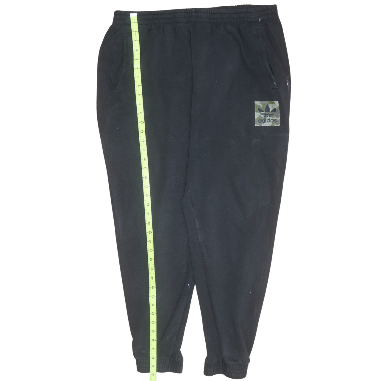 Mens UK Size 2XL adidas Regular Fit Jogger Black Trousers