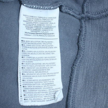 Mens UK Size M Nike Grey Full Zip Hoodie