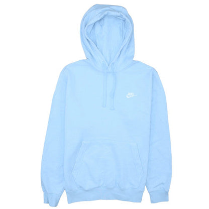 Mens UK Size S Nike Blue Pullover Hoodie
