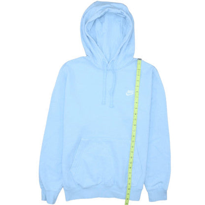 Mens UK Size S Nike Blue Pullover Hoodie