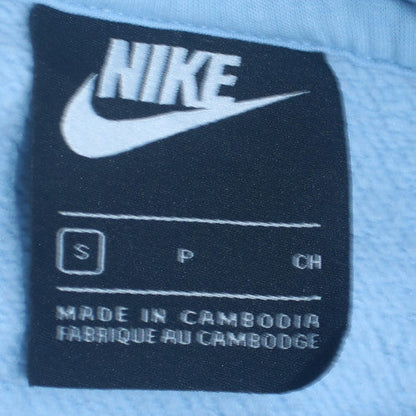 Mens UK Size S Nike Blue Pullover Hoodie