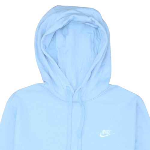 Mens UK Size S Nike Blue Pullover Hoodie