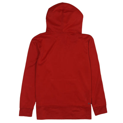 Womens UK Size S adidas Red Pullover Hoodie