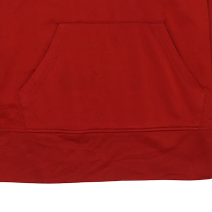 Womens UK Size S adidas Red Pullover Hoodie