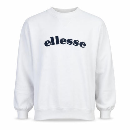 Mens UK Size M ellesse White Pullover Sweatshirt