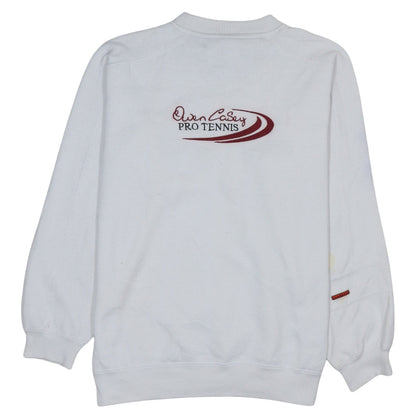 Mens UK Size M ellesse White Pullover Sweatshirt