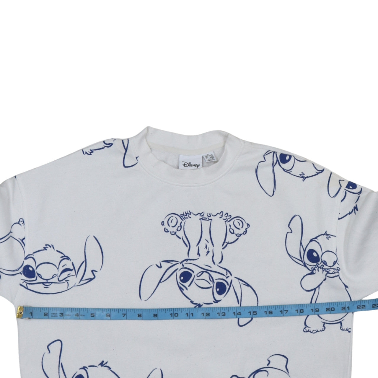 Womens UK Size 10/12 Disney White Pullover Sweatshirt