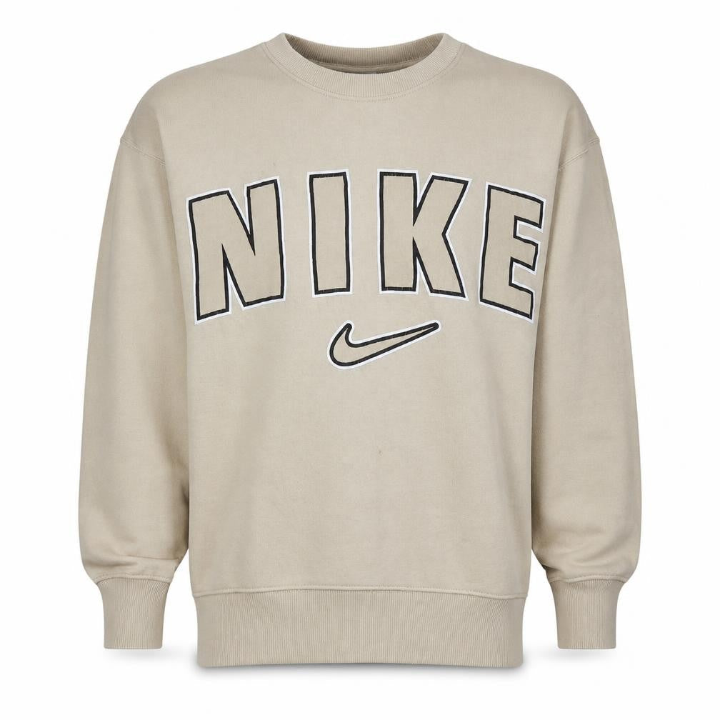 Mens UK Size XS Nike Beige Pullover Sweatshirt