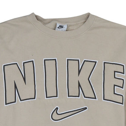 Mens UK Size XS Nike Beige Pullover Sweatshirt