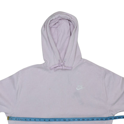 Womens UK Size M Nike Purple Pullover Hoodie