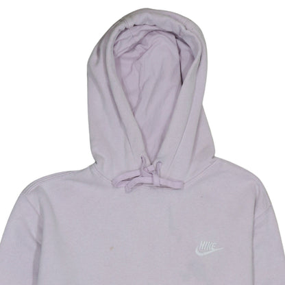 Womens UK Size M Nike Purple Pullover Hoodie
