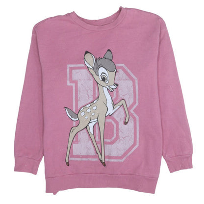 Teens UK Size 12-14 George Pink Pullover Sweatshirt