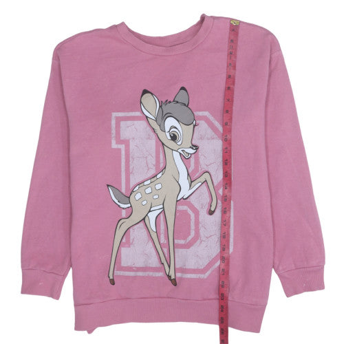 Teens UK Size 12-14 George Pink Pullover Sweatshirt