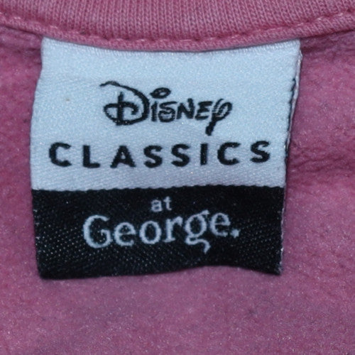 Teens UK Size 12-14 George Pink Pullover Sweatshirt
