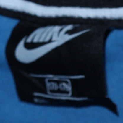 Nike Boys Blue Full Zip Hoodie Size 10-11 Years Regular Fit
