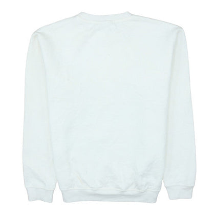 Womens UK Size 12 ellesse White Pullover Sweatshirt
