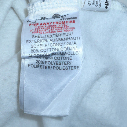 Womens UK Size 12 ellesse White Pullover Sweatshirt