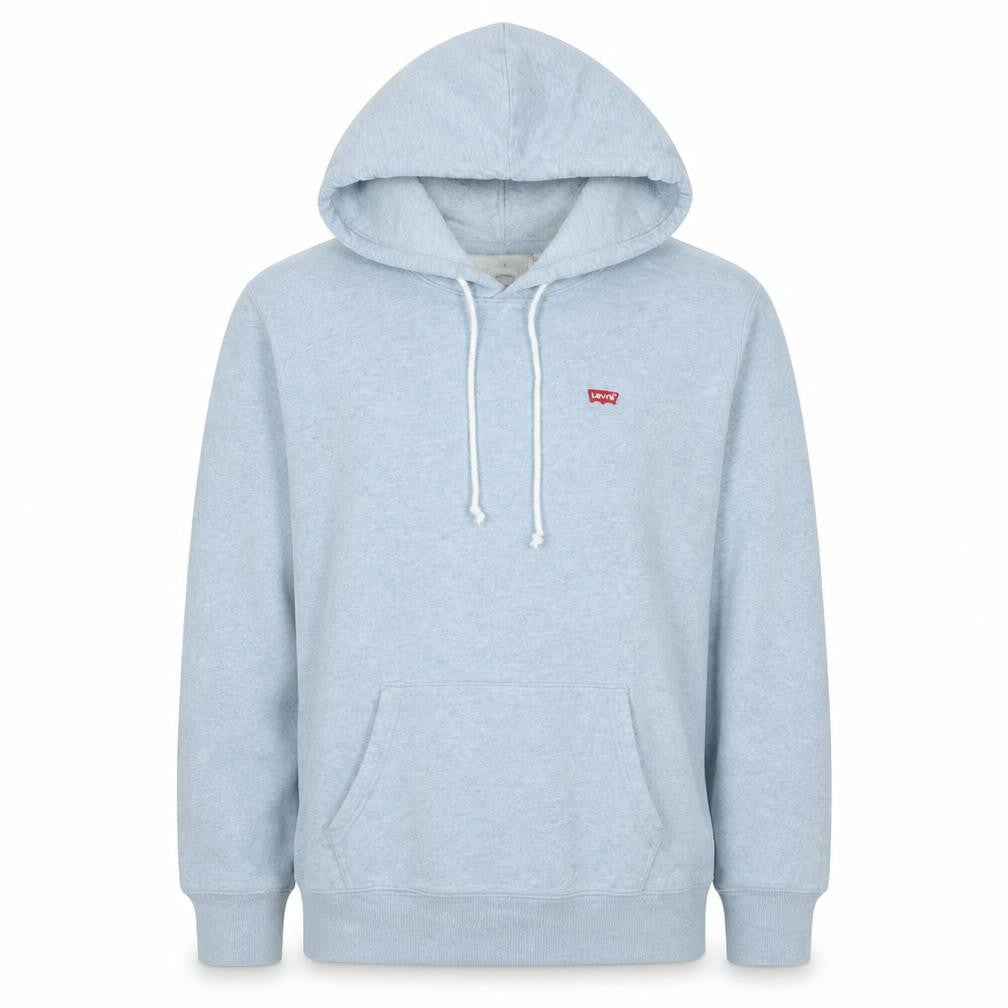 Mens UK Size M Levi's Grey Pullover Hoodie