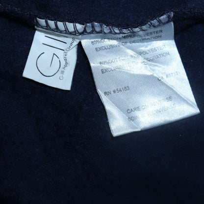 Womens UK Size XL NFL Blue Full Zip Hoodie