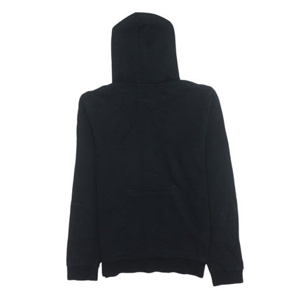 Womens UK Size M le coq sportif Black Pullover Hoodie
