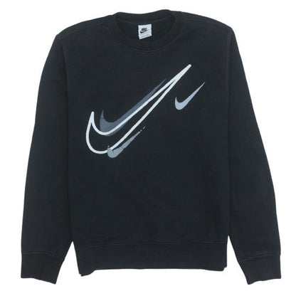 Womens UK Size S Nike Black Pullover Sweatshirt