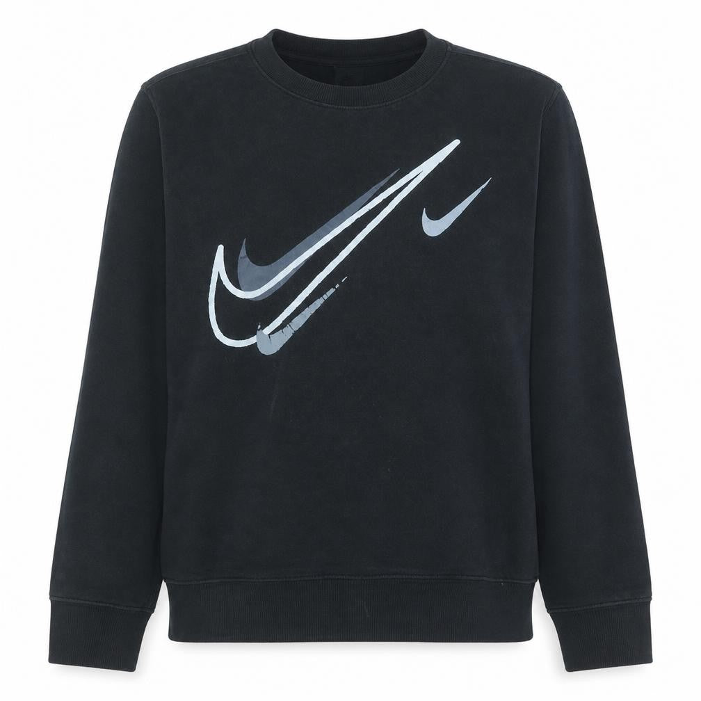 Womens UK Size S Nike Black Pullover Sweatshirt