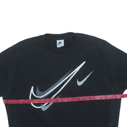 Womens UK Size S Nike Black Pullover Sweatshirt