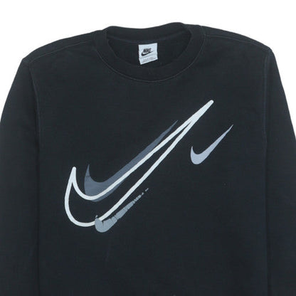 Womens UK Size S Nike Black Pullover Sweatshirt