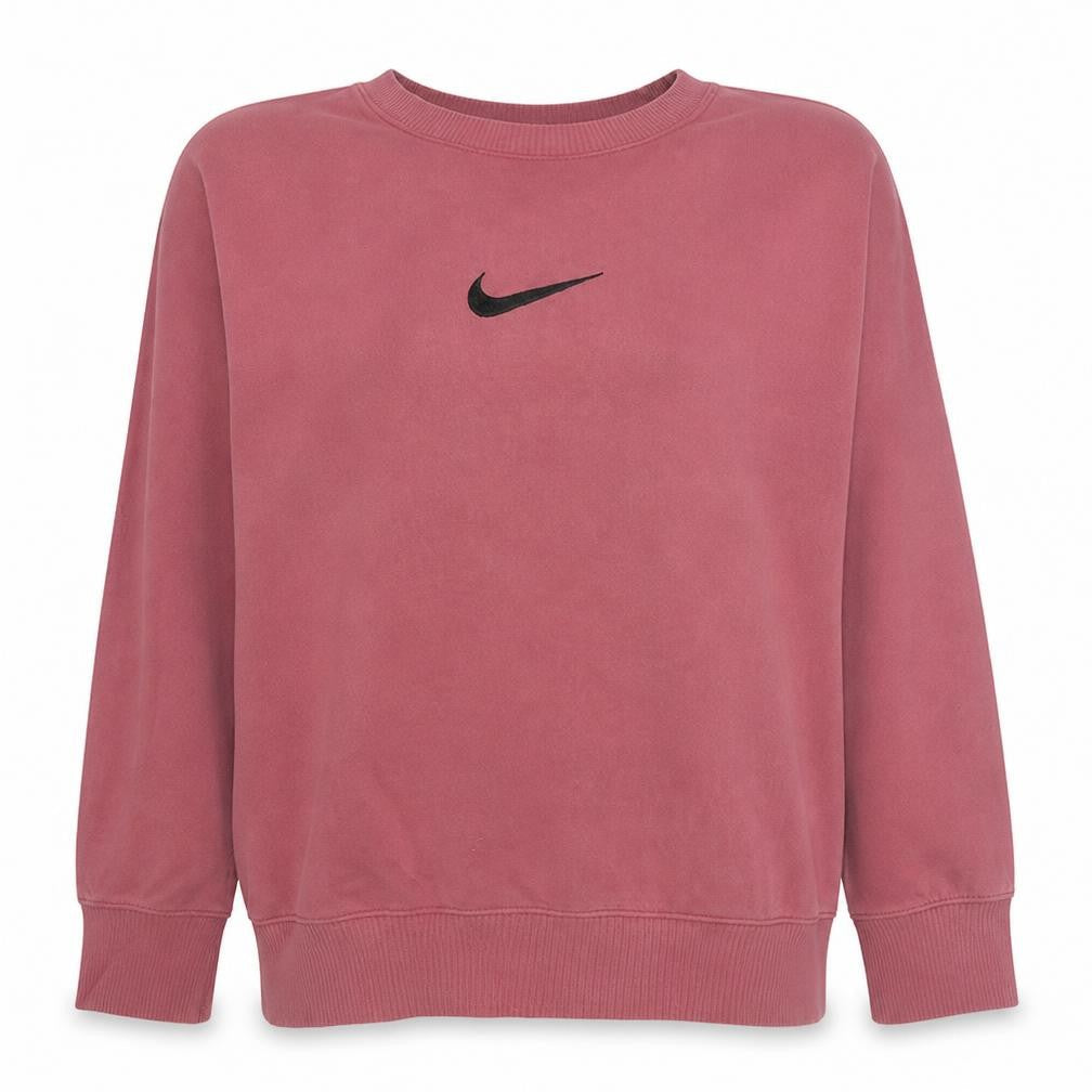 Womens UK Size M Nike Pink Pullover Sweatshirt