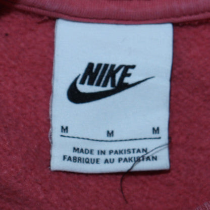 Womens UK Size M Nike Pink Pullover Sweatshirt