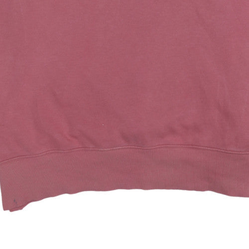Womens UK Size M Nike Pink Pullover Sweatshirt