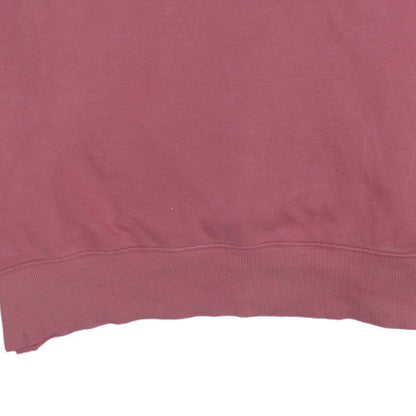 Womens UK Size M Nike Pink Pullover Sweatshirt