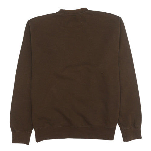Womens UK Size M Nike Brown Pullover Sweatshirt