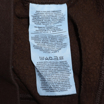 Womens UK Size M Nike Brown Pullover Sweatshirt