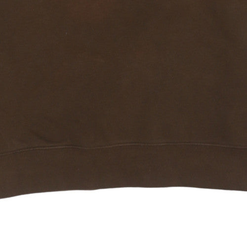 Womens UK Size M Nike Brown Pullover Sweatshirt