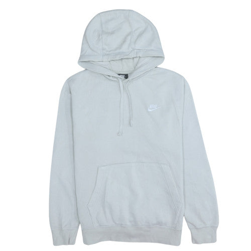 Mens UK Size S Nike White Pullover Hoodie