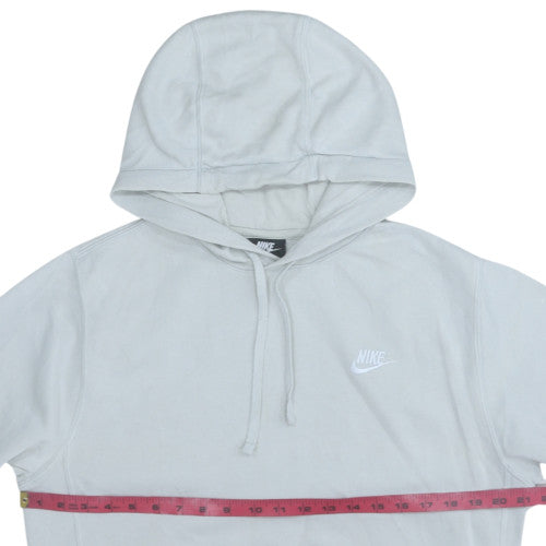 Mens UK Size S Nike White Pullover Hoodie