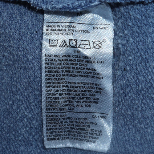 Womens UK Size M Gap Blue Pullover Sweatshirt