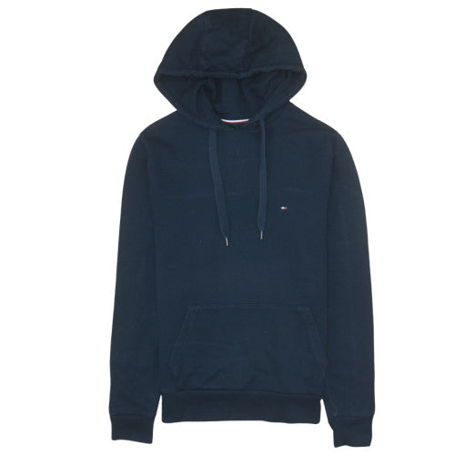 Mens UK Size M Tommy Hilfiger Blue Pullover Hoodie