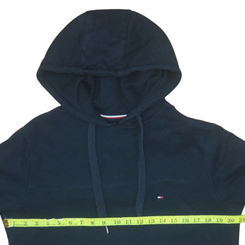 Mens UK Size M Tommy Hilfiger Blue Pullover Hoodie