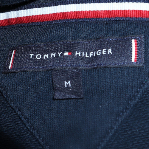 Mens UK Size M Tommy Hilfiger Blue Pullover Hoodie