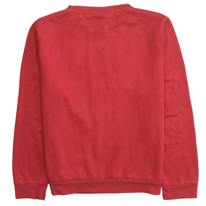 Womens UK Size M Disney Red Pullover Sweatshirt