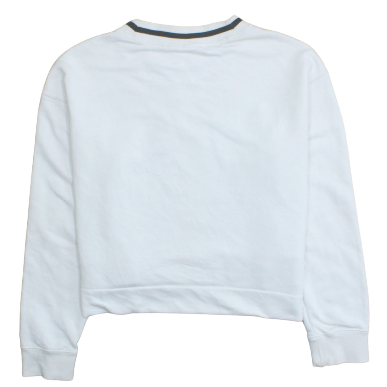 Womens UK Size 10 adidas White Pullover Sweatshirt