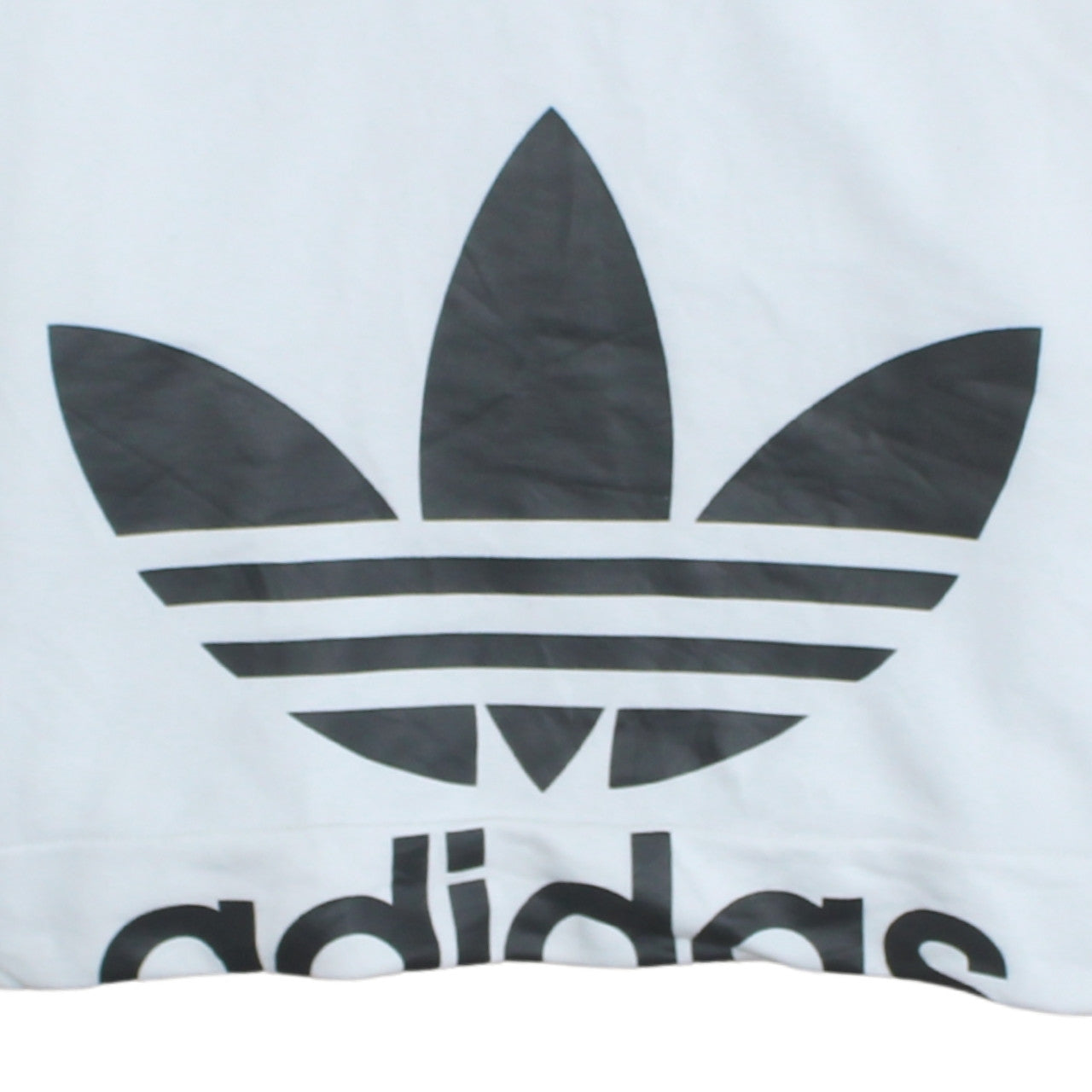 Womens UK Size 10 adidas White Pullover Sweatshirt